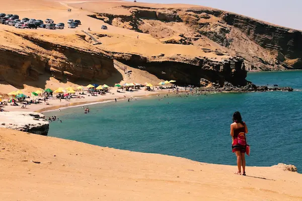 Visita panorámica a La playa la Mina en tour full day paracas