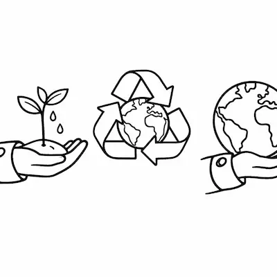 sostenibilidad ícono